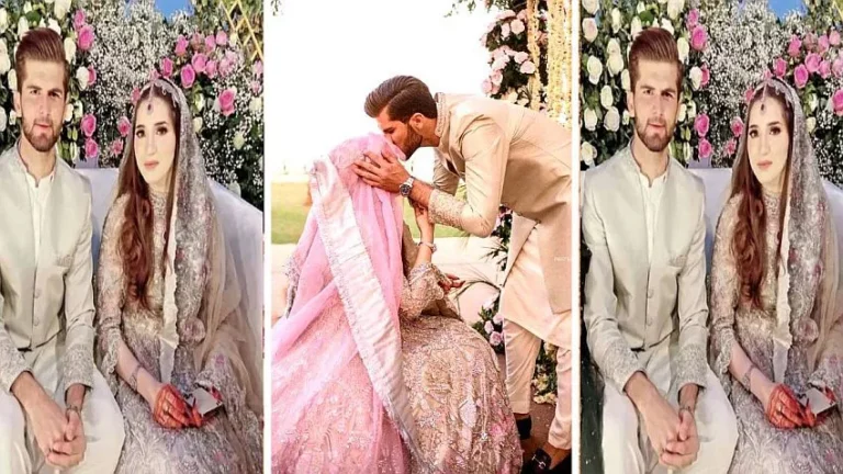 Shaheen Shah Afridi, wife Ansha from wedding out now! First couple